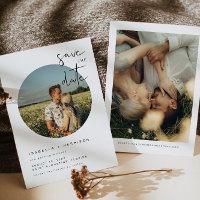 ADELLA-Modernes Minimalistisches Round-Foto Save t