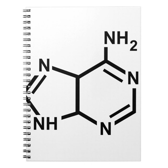 Adenin Notizblock (Vorderseite)