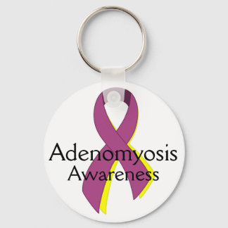 Adenomyosis Awareness key chain Schlüsselanhänger
