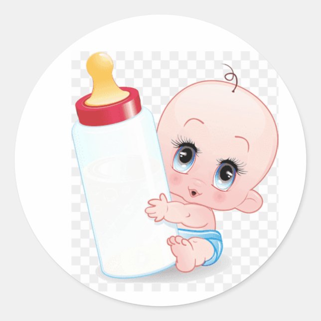 adesivo baby runder aufkleber (Vorderseite)