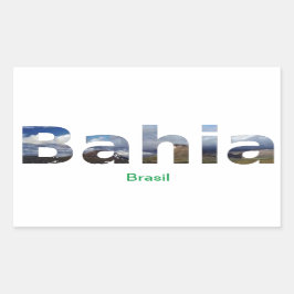 Adesivo Bahia Rechteckiger Aufkleber