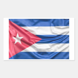 Adesivo recuerdo de Cuba Rechteckiger Aufkleber