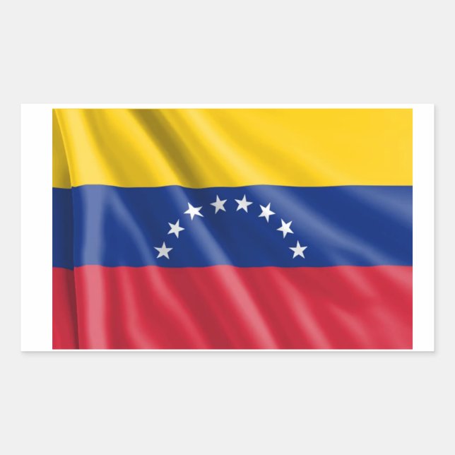Adesivo Venezuela Rechteckiger Aufkleber (Vorderseite)