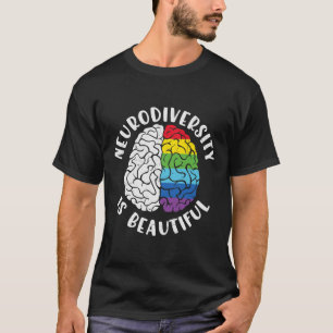 Adhd Autismus Bewusstsein Neurovielfalt ist schön T-Shirt