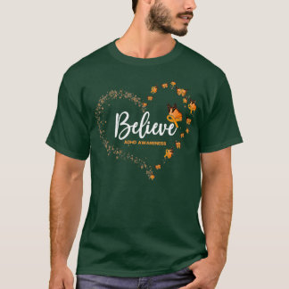 Adhd Awareness Butterfly Glauben T-Shirt