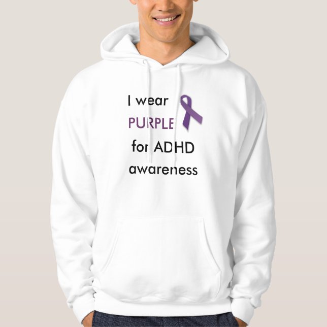 ADHD Bewusstsein Hoodie (Vorderseite)