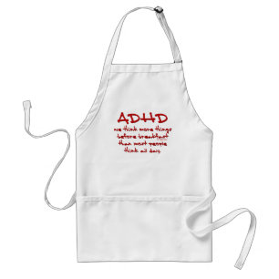 ADHD denken mehr Schürze