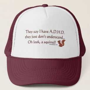 ADHD Eichhörnchen-Spaß Truckerkappe