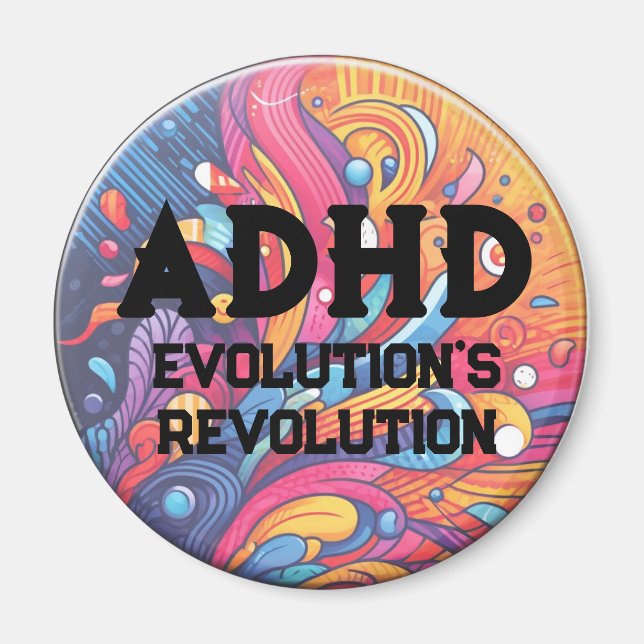 ADHD Evolution Magnet (Vorne)