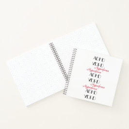 ADHD Hyperfocus-Bullet-Journal Notizbuch