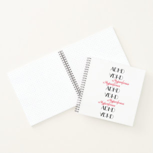 ADHD Hyperfocus-Bullet-Journal Notizbuch