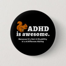 ADHD ist ein Phantastisches Funny Eichhörnchen Awa