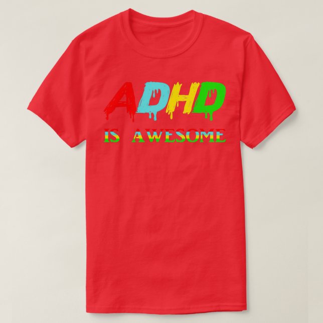 adhd ist phantastisch 21 T-Shirt (Design vorne)