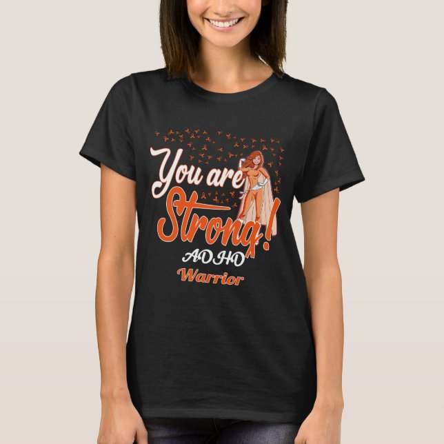 ADHD-Krieger T-Shirt (Vorderseite)
