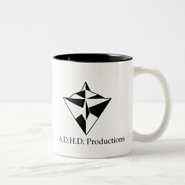 adhd Logo 2 versah Tasse mit Seiten (Rechts)