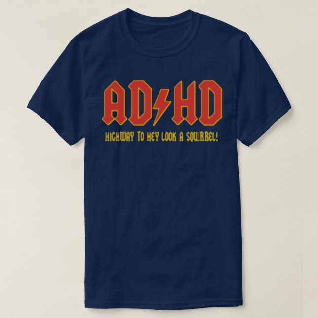 ADHD-Look - Eichhörnchen T-Shirt (Design vorne)