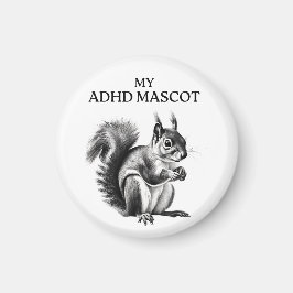 ADHD-Maskottmagnet Magnet