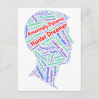 ADHD Motivierend kreative Postkarte Inspiration