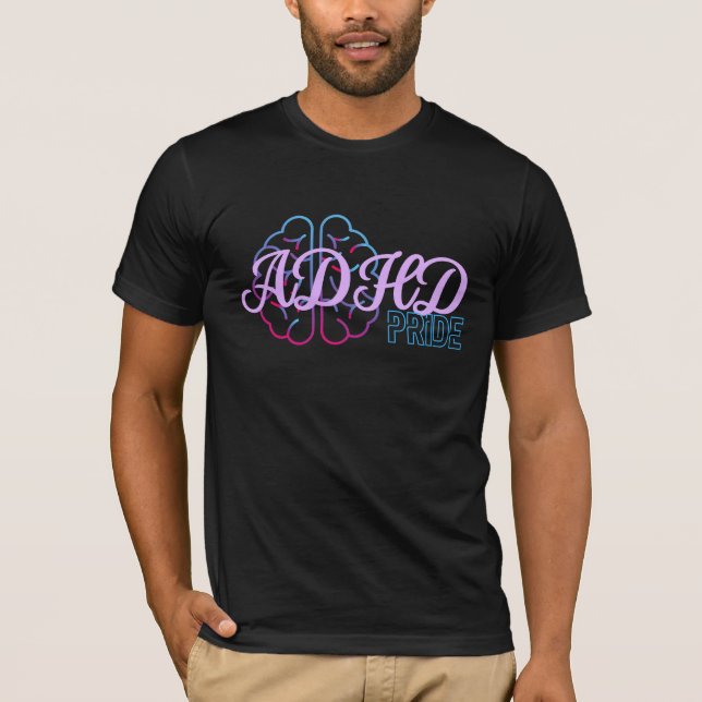 ADHD-Pride-Shirt T-Shirt (Vorderseite)