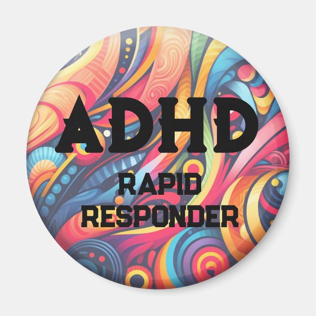 ADHD Rapid Responder Magnet (Vorne)