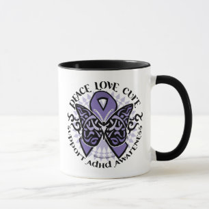 ADHD Schmetterling Stammes- 2 Tasse