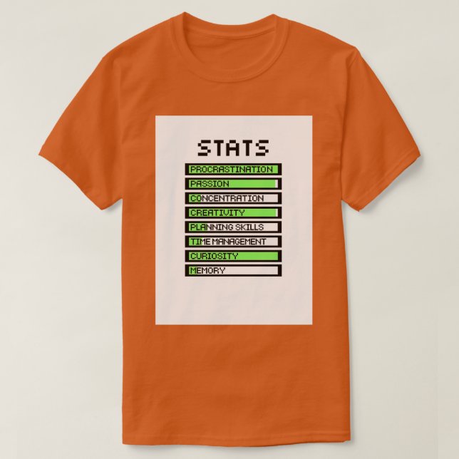 ADHD-Stände 2 T-Shirt (Design vorne)