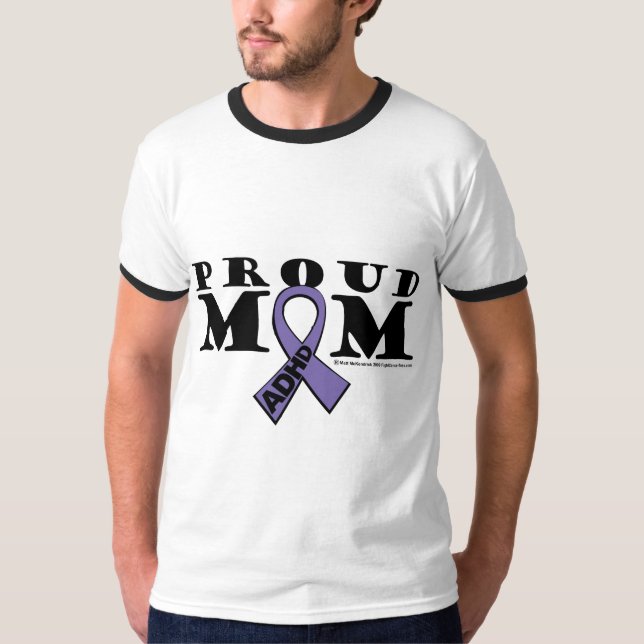 ADHD stolze Mama T-Shirt (Vorderseite)