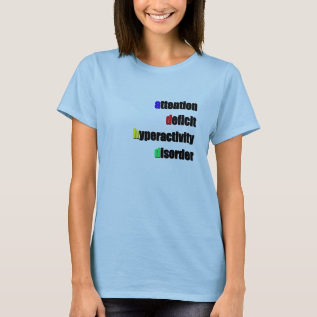 ADHD T-Shirt (Vorderseite)