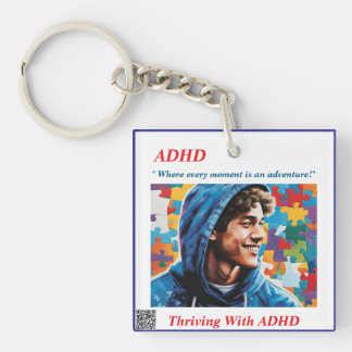 ADHD-Tasse Schlüsselanhänger