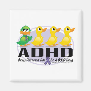 ADHD Ugly Duckling Magnet