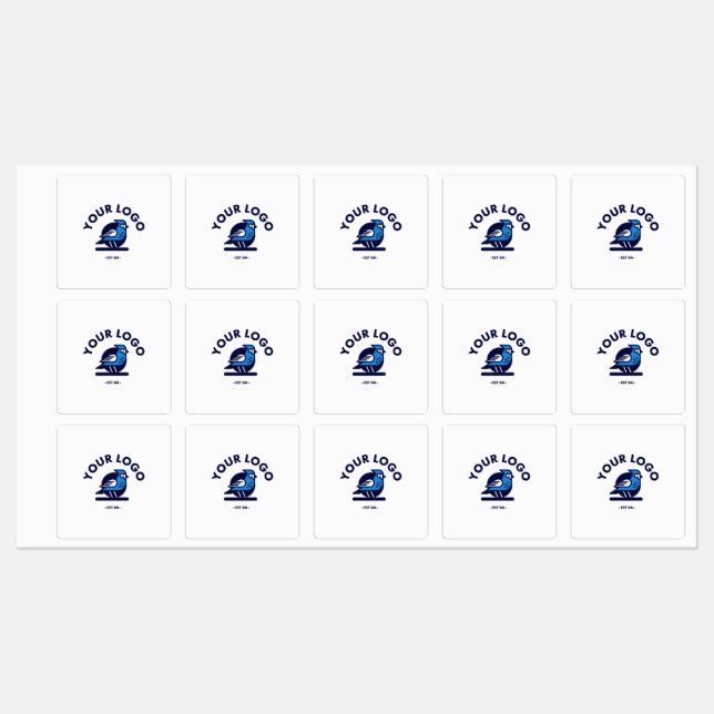 Adhésif carré / Étiquette étanche (Feuille)