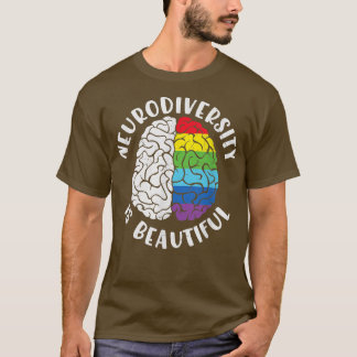 ADHS Autismus Bewusstsein Neurovielfalt ist schön T-Shirt