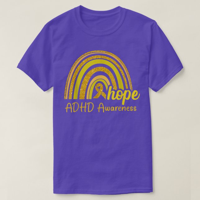ADHS Awareness Hope Rainbow T-Shirt (Design vorne)