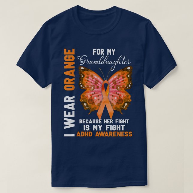 ADHS Awareness Shirt for Women Oma - Funny ADH (Design vorne)