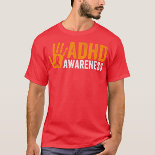 ADHS Awareness Shirt für Männer Frauen Jungen Mädc
