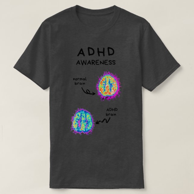 ADHS-Bewusstsein 13 T-Shirt (Design vorne)