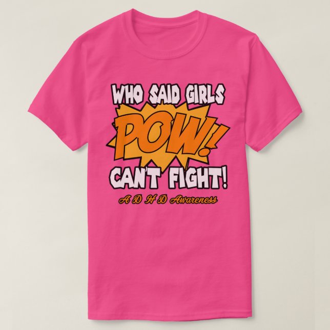 ADHS-Bewusstseinsbildung 1 T-Shirt (Design vorne)