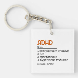 ADHS Definition Neuroversitätsbewusstsein Schlüsselanhänger