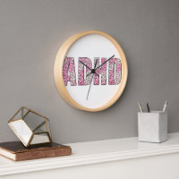 ADHS-Gehirn-Buchstaben - Rosa und Beige Anatomie-T