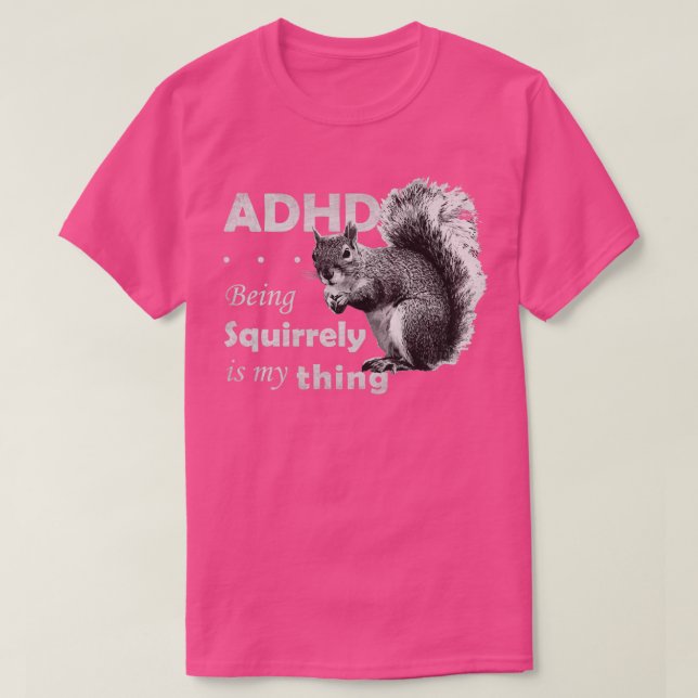 ADHS ist am Rande Phantastisch T-Shirt (Design vorne)