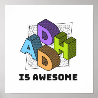ADHS ist phantastisch Poster
