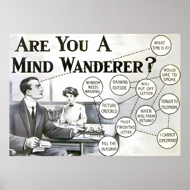 ADHS-Werbeplakat | Vintage Ad | Poster (Vorne)