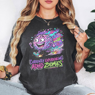 ADHS-Zoomies-Gehirn-Lauf-Design T-Shirt