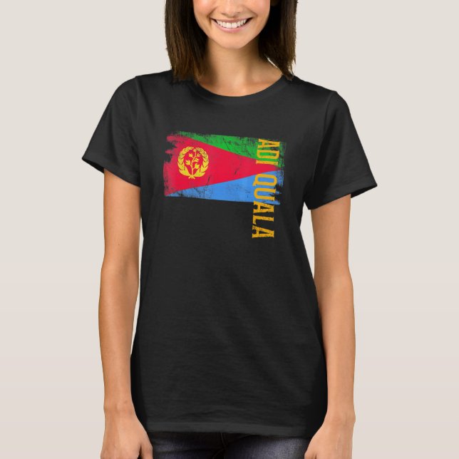 Adi Quala Eritrea für eritreische Männer Frauen un T-Shirt (Vorderseite)