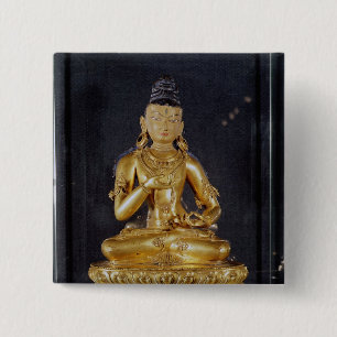Adibuddha Vajrasattva gesetzt in der Meditation Button