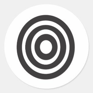 Adinkra Runder Aufkleber