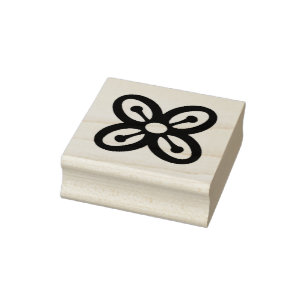 Adinkra-Symbol (Abundance) Gummi-Briefmarke Gummistempel
