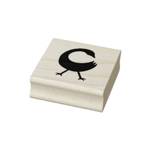 Adinkra Symbol (Sankofa) Briefmarke aus Gummi Gummistempel
