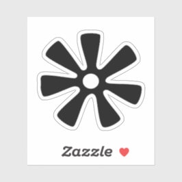 Adinkra Symbol (Weisheit) Vinyl Sticker