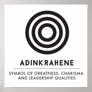 Adinkrahene   Größe, Charakter, Führung Poster